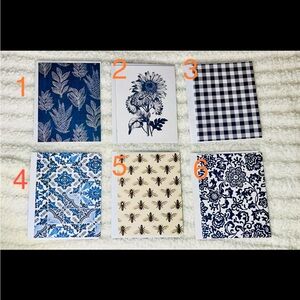 Boxes/Bags Random for your purchase. Ribbon/bow random & note card w/envelope